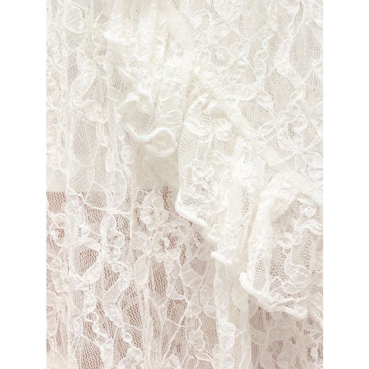 レースフリルレイヤードフレアパンツ | jouetie | 詳細画像27 