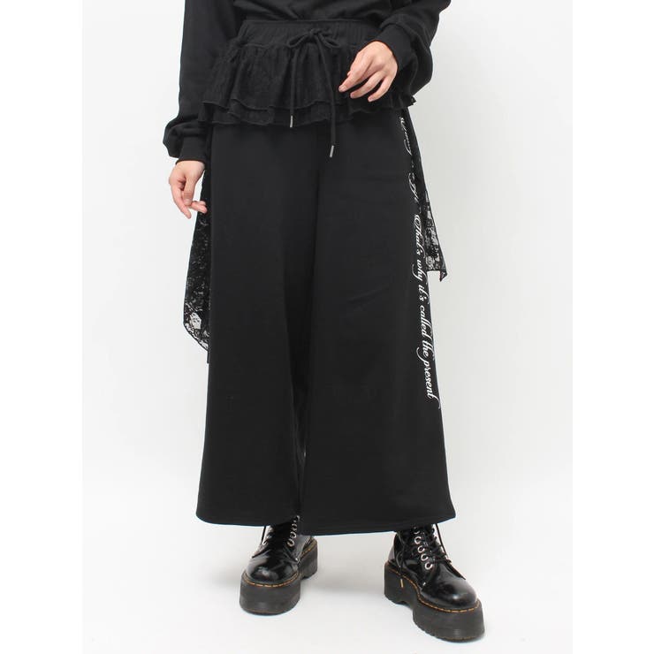 レースドッキングスウェットパンツ【セットアップ対応】 | jouetie | 詳細画像28 