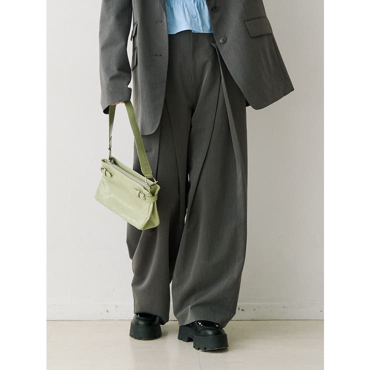 【PosTokyo】ワイドスラックス【セットアップ対応】 | jouetie | 詳細画像1 