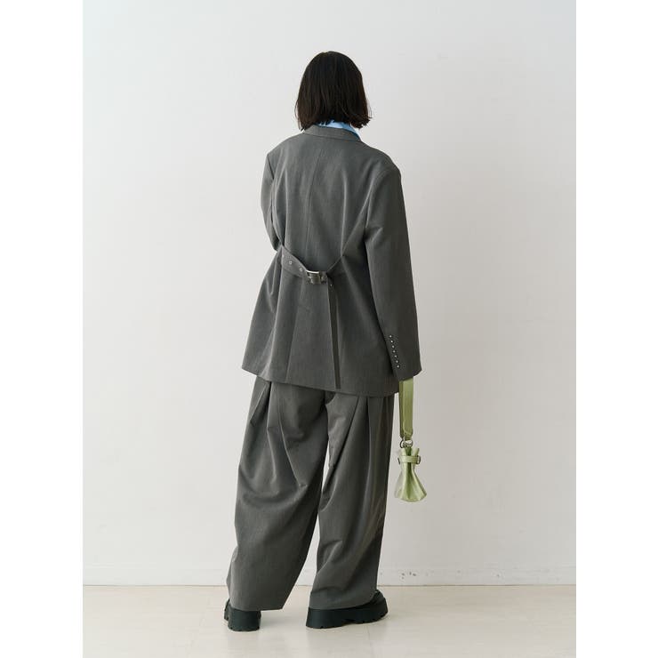 【PosTokyo】ワイドスラックス【セットアップ対応】 | jouetie | 詳細画像7 