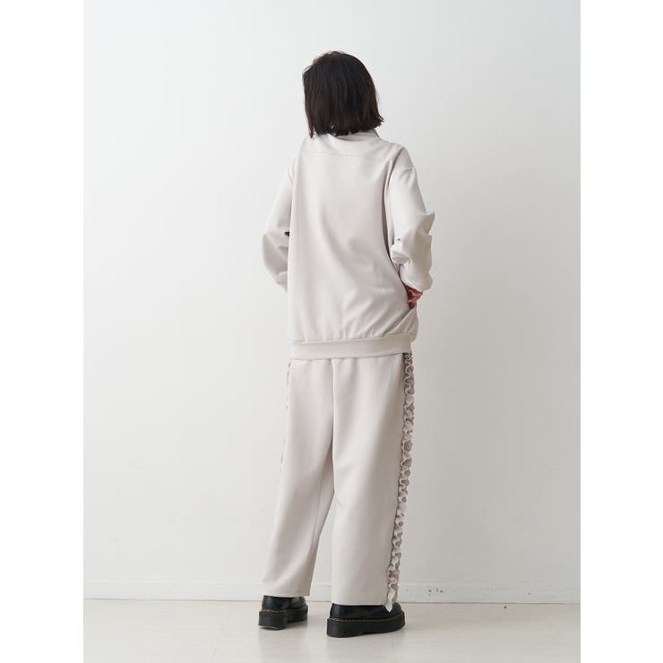 フリルトラックパンツ【セットアップ対応】 | jouetie | 詳細画像8 