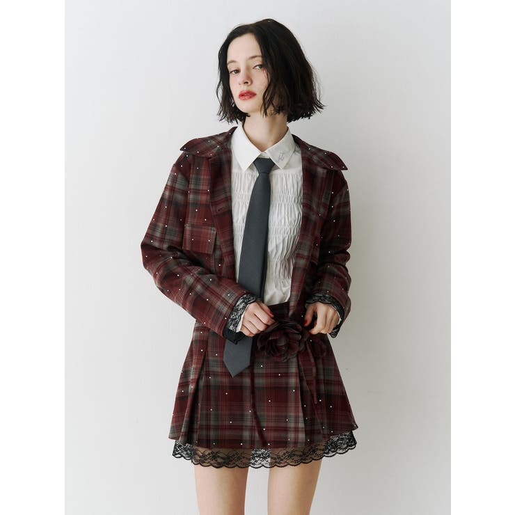 ローズモチーフミニスカパン【セットアップ対応】 | jouetie | 詳細画像12 