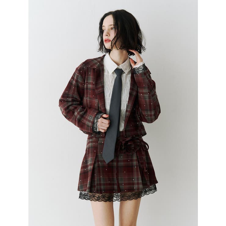 ローズモチーフミニスカパン【セットアップ対応】 | jouetie | 詳細画像13 