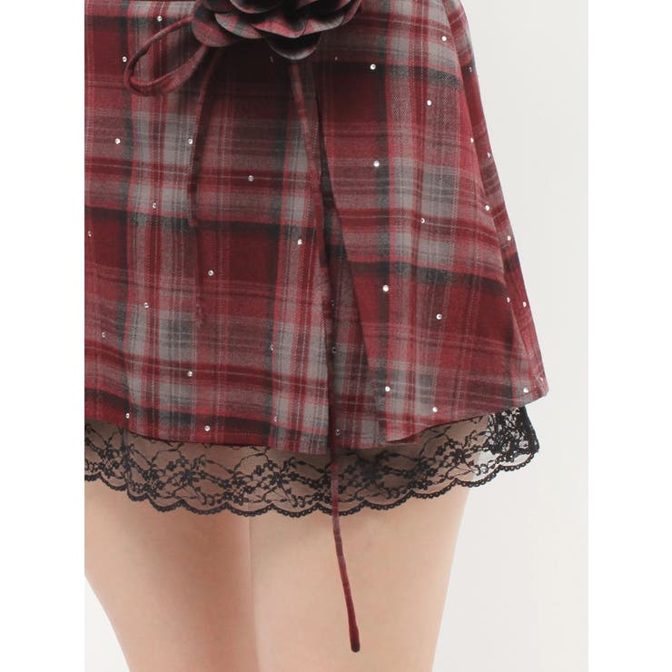 ローズモチーフミニスカパン【セットアップ対応】 | jouetie | 詳細画像30 