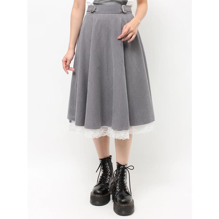 パターンベルトフレアスカート【セットアップ対応】 | jouetie | 詳細画像32 