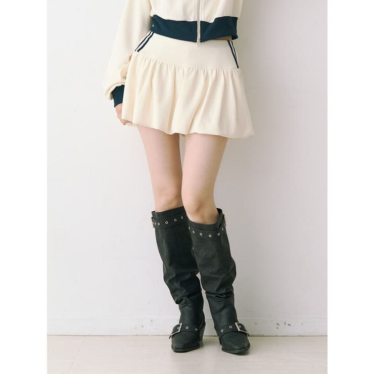 アイボリー | バルーンジャージスカパン【セットアップ対応】 | jouetie