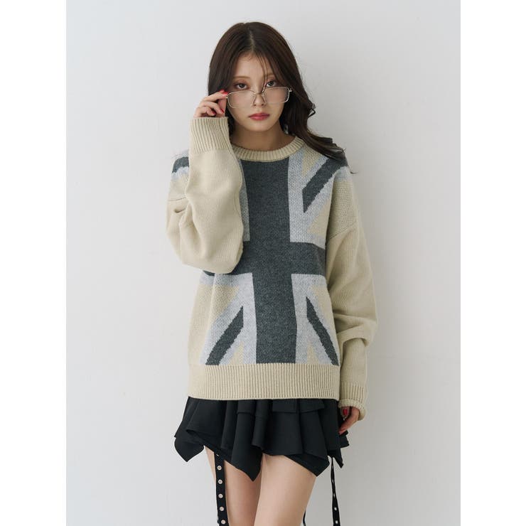 アシメヘムベルテッドミニスカート | jouetie | 詳細画像21 