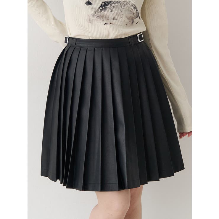 ニーレングスプリーツスカート【セットアップ対応】 | jouetie | 詳細画像1 