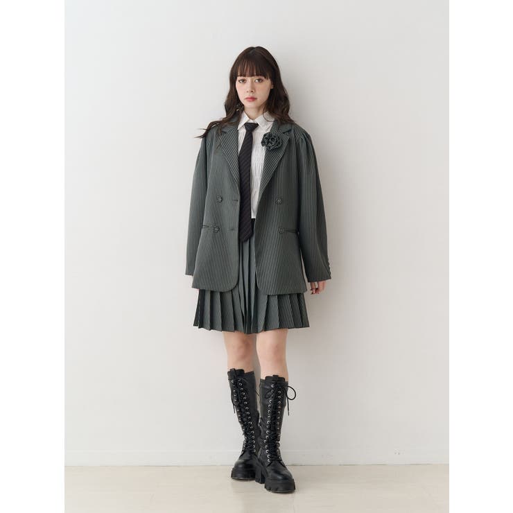 ニーレングスプリーツスカート【セットアップ対応】 | jouetie | 詳細画像12 