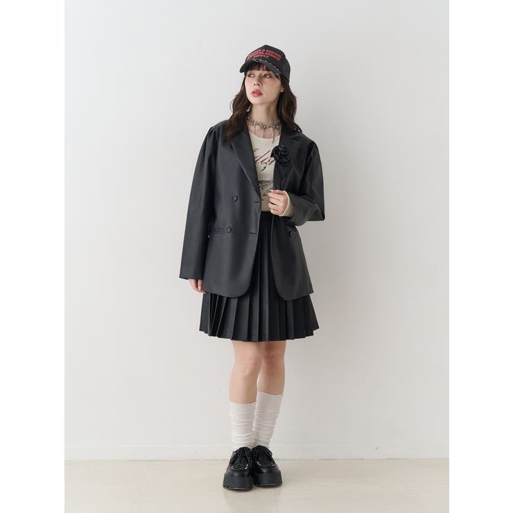 ニーレングスプリーツスカート【セットアップ対応】 | jouetie | 詳細画像17 