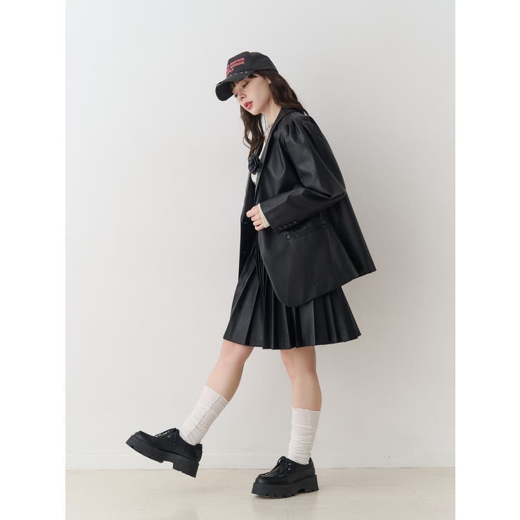 ニーレングスプリーツスカート【セットアップ対応】 | jouetie | 詳細画像18 