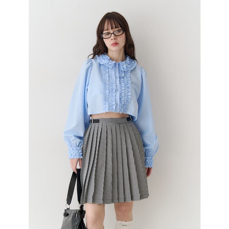 ニーレングスプリーツスカート【セットアップ対応】 | jouetie | 詳細画像3 