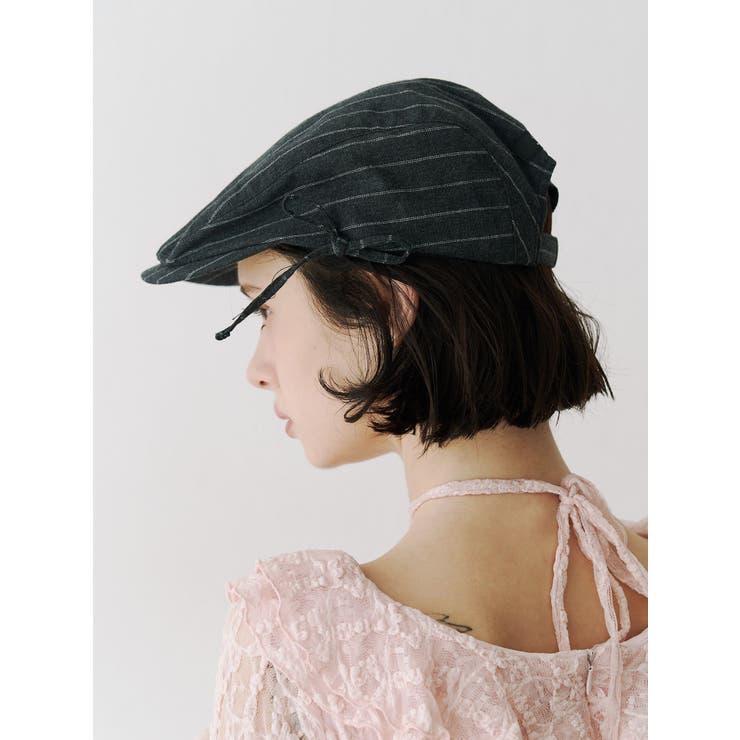 サイドリボンストライプハンチング | jouetie | 詳細画像6 