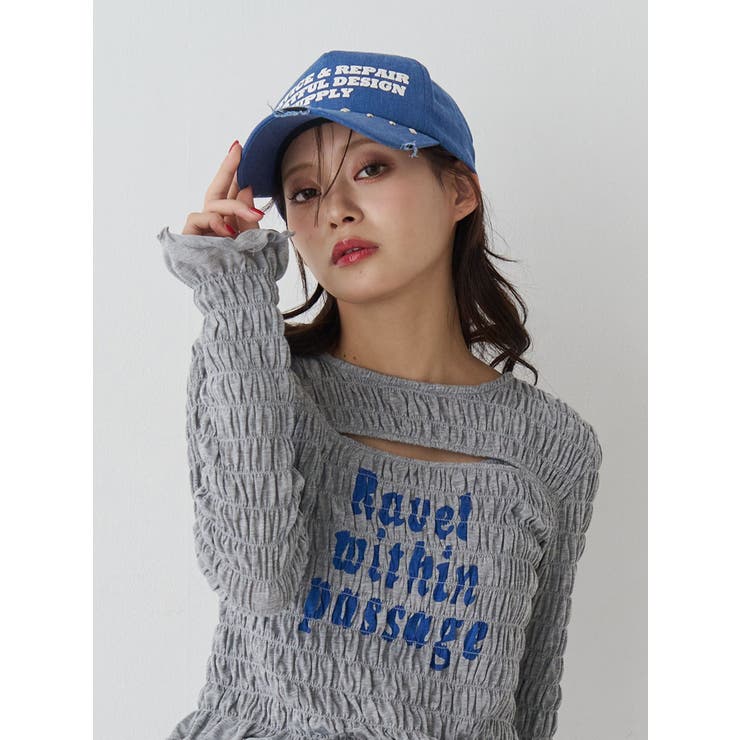 スタッズロゴキャップ | jouetie | 詳細画像10 