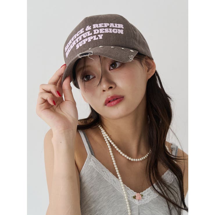 スタッズロゴキャップ | jouetie | 詳細画像6 