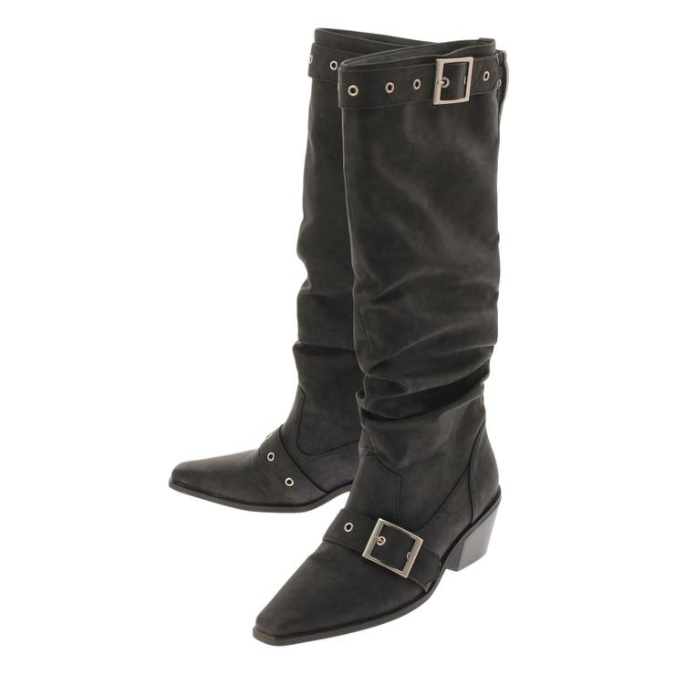 ルーズウエスタンベルトブーツ | jouetie | 詳細画像11 