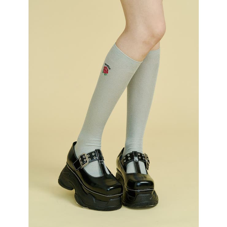 スニーカーソールメリージェーンシューズ | jouetie | 詳細画像1 