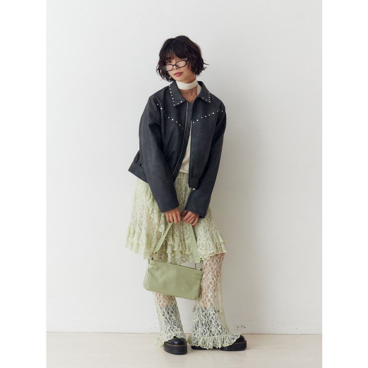 ベルトカラーハンドバッグ | jouetie | 詳細画像6 