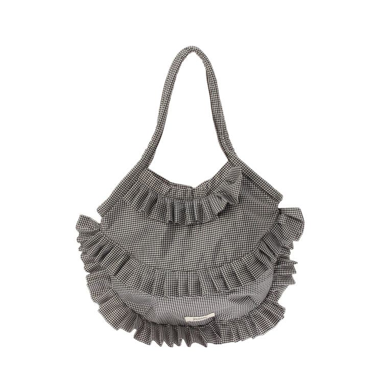 パターンフリルトートバッグ | jouetie | 詳細画像10 