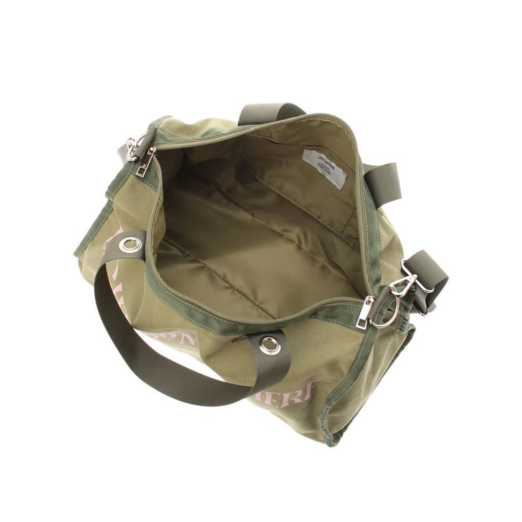 BIGキャンバスボストンバッグ | jouetie | 詳細画像12 