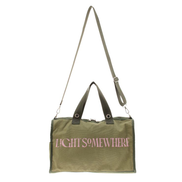 BIGキャンバスボストンバッグ | jouetie | 詳細画像14 