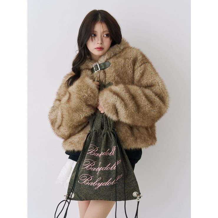 2WAYロゴナップサック | jouetie | 詳細画像2 