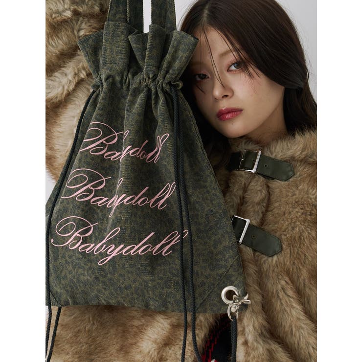 2WAYロゴナップサック | jouetie | 詳細画像3 