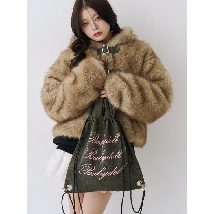 2WAYロゴナップサック | jouetie | 詳細画像4 