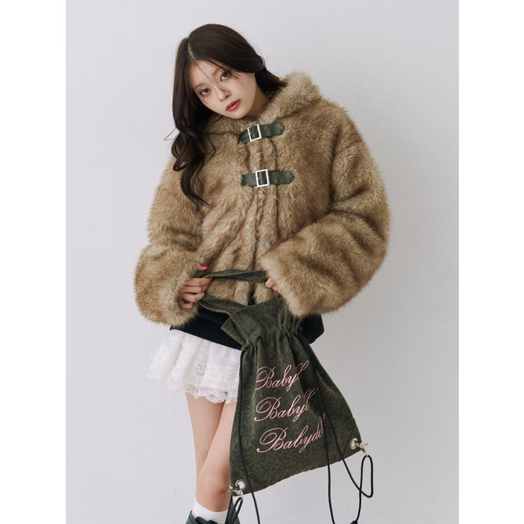 2WAYロゴナップサック | jouetie | 詳細画像5 