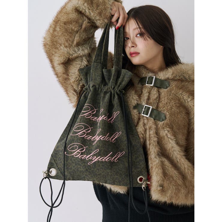 ブラウン | 2WAYロゴナップサック | jouetie