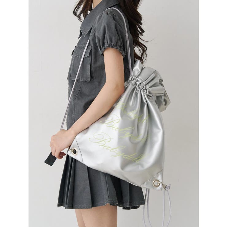 シルバー | 2WAYロゴナップサック | jouetie
