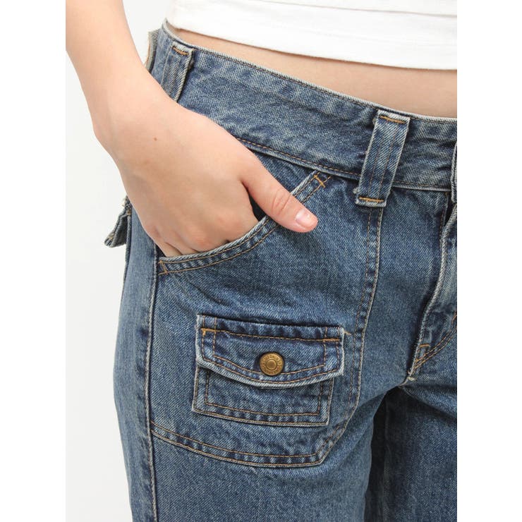 【SOMETHING×PosTokyo】BUSH FLARE DENIM | jouetie | 詳細画像19 