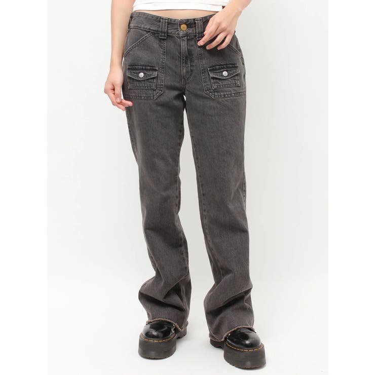 【SOMETHING×PosTokyo】BUSH FLARE DENIM | jouetie | 詳細画像25 