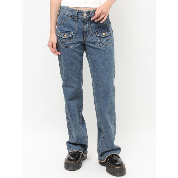 【SOMETHING×PosTokyo】BUSH FLARE DENIM | jouetie | 詳細画像26 