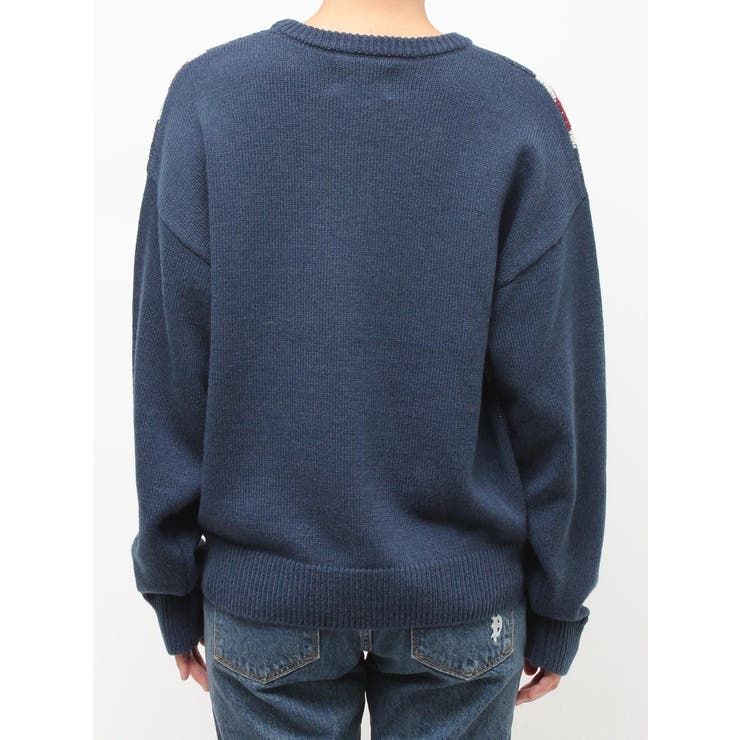 UnionJackジャガードルーズニット | jouetie | 詳細画像25 