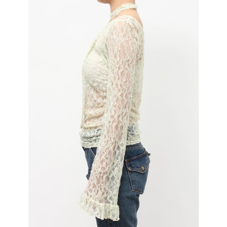 カットアウトレーストップス | jouetie | 詳細画像24 