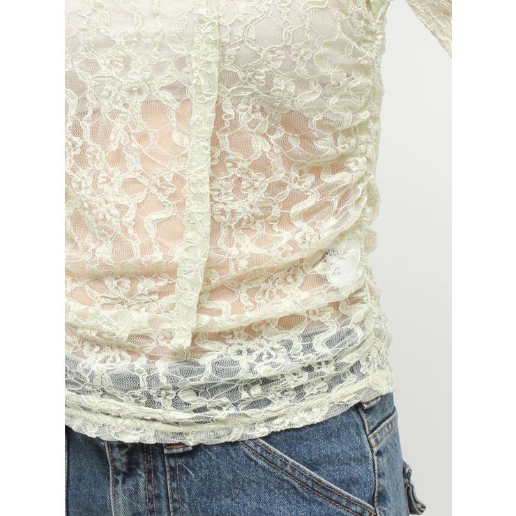 カットアウトレーストップス | jouetie | 詳細画像28 