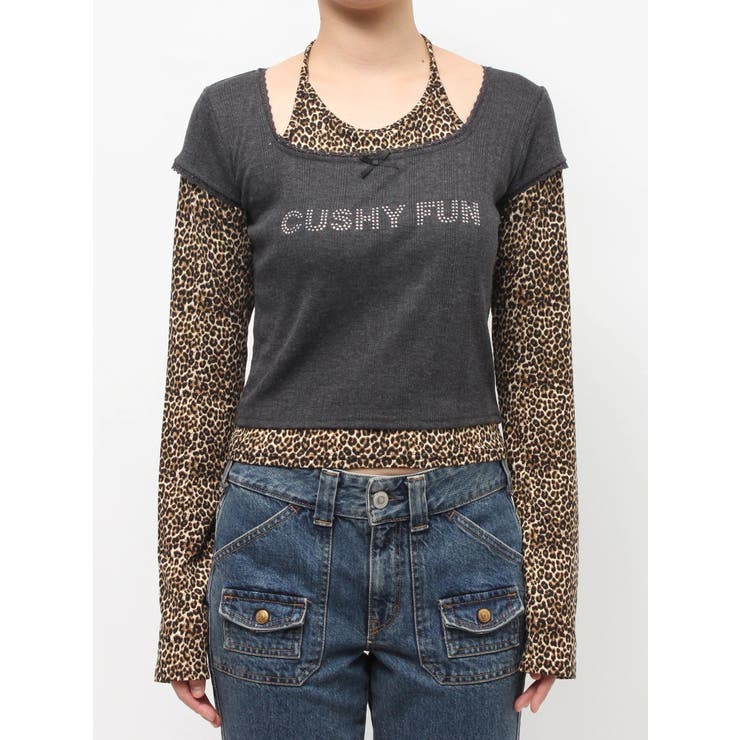 レイヤードライクホルターネックトップス | jouetie | 詳細画像13 