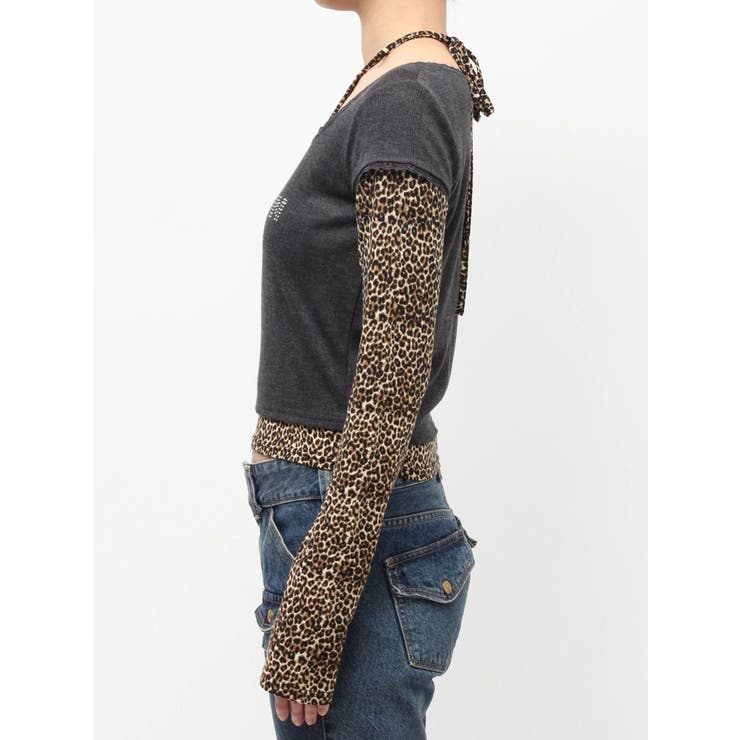 レイヤードライクホルターネックトップス | jouetie | 詳細画像14 