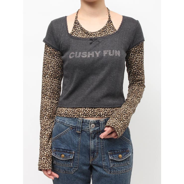 レイヤードライクホルターネックトップス | jouetie | 詳細画像26 