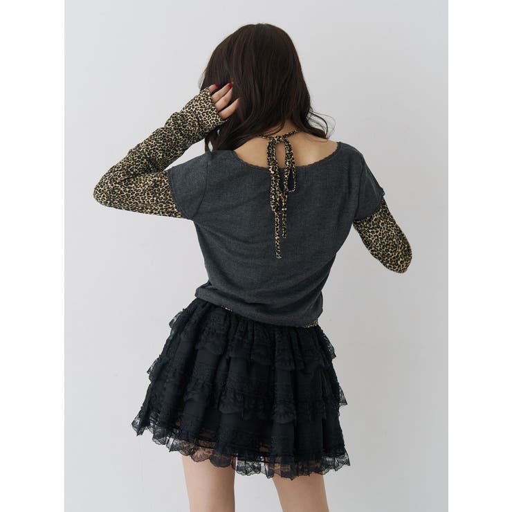 レイヤードライクホルターネックトップス | jouetie | 詳細画像4 