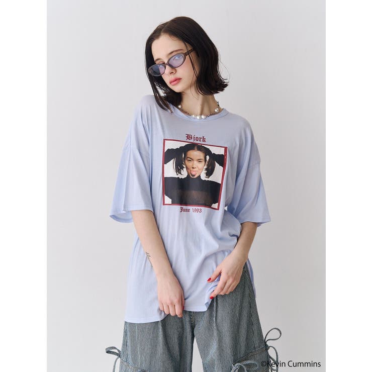 ブルー | 【KevinCummins×PosTokyo】Big Tee | jouetie