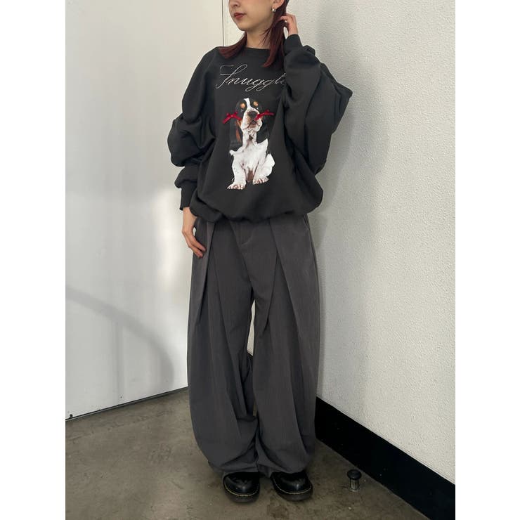 DOGプリントプルオーバー | jouetie | 詳細画像12 