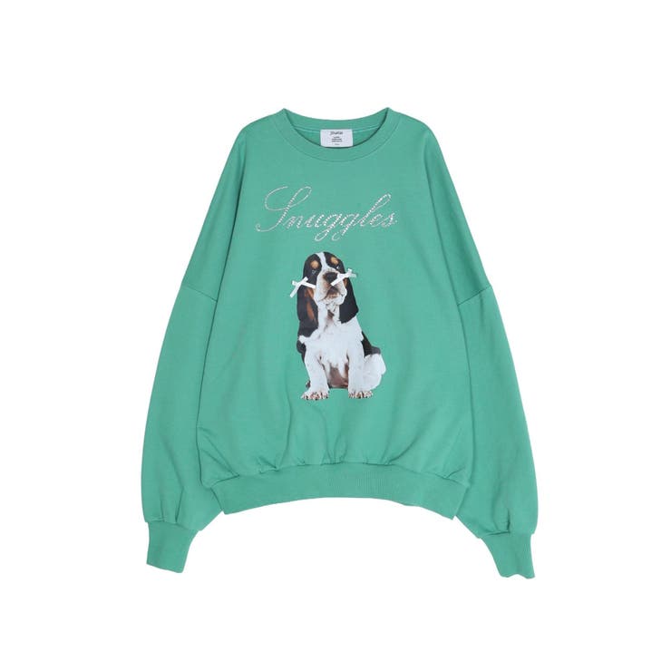 DOGプリントプルオーバー | jouetie | 詳細画像15 