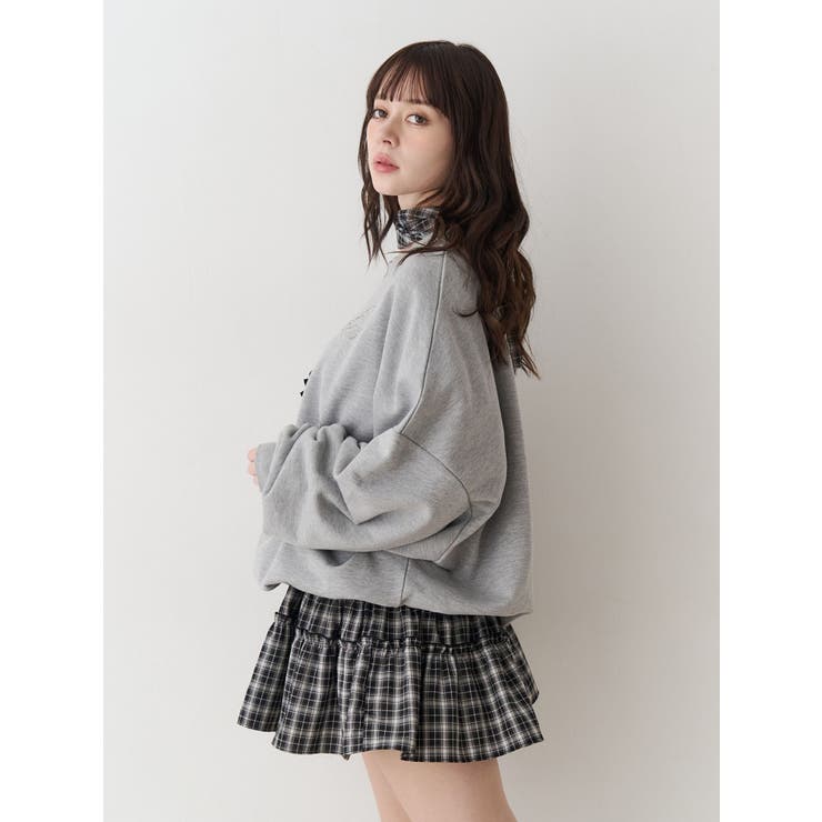 DOGプリントプルオーバー | jouetie | 詳細画像4 