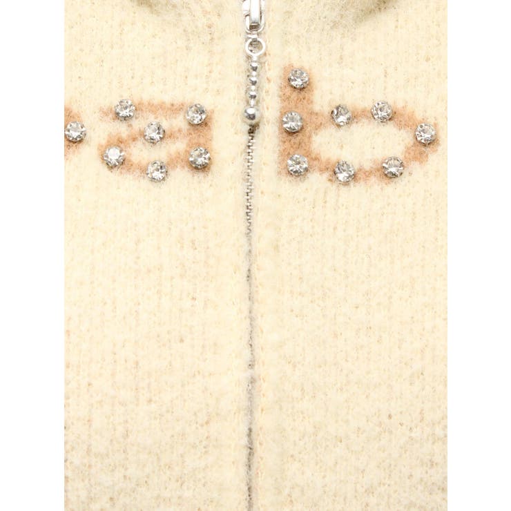 ビジューロゴジップコンパクトフーディ | jouetie | 詳細画像29 