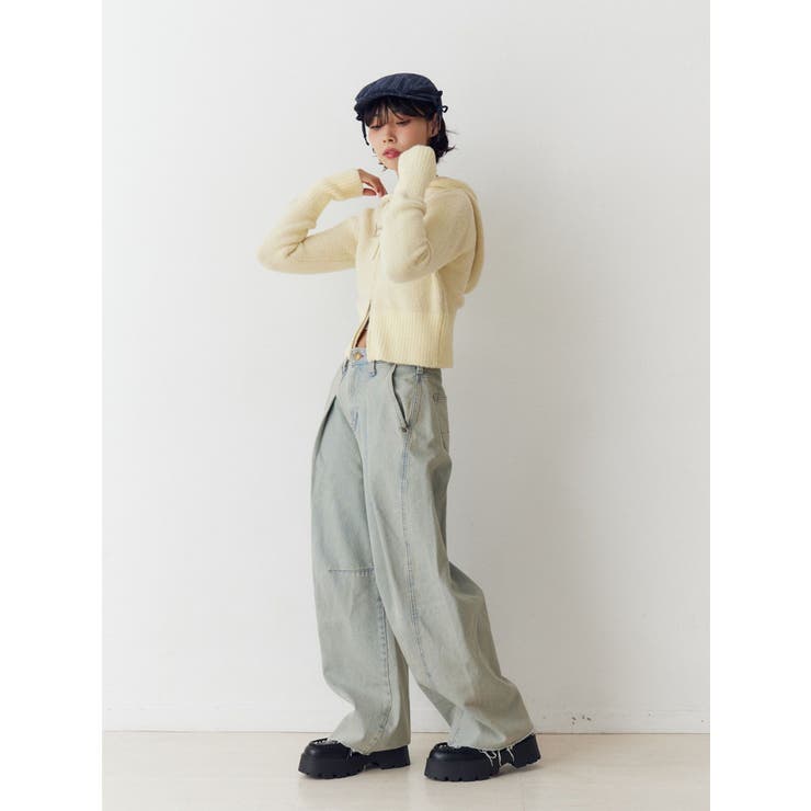 ビジューロゴジップコンパクトフーディ | jouetie | 詳細画像6 