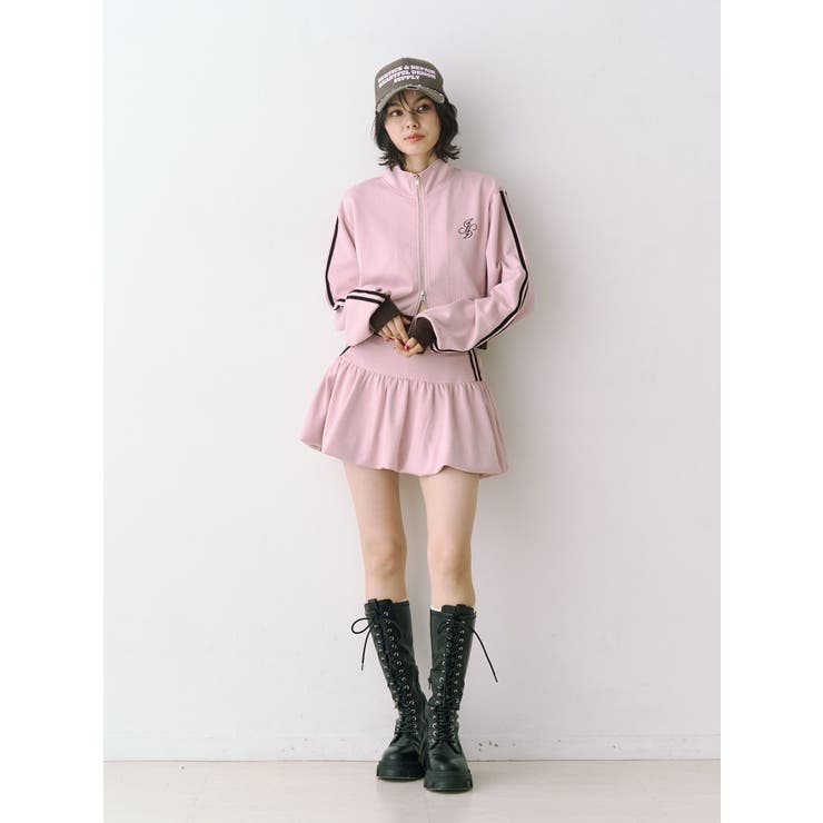 バイカラートラックジャケット【セットアップ対応】 | jouetie | 詳細画像15 