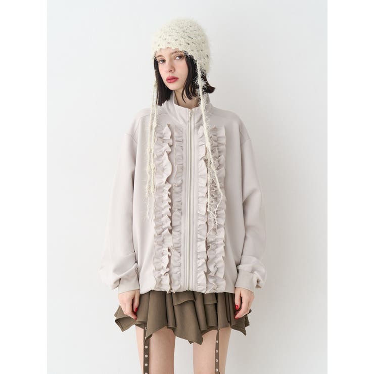 フリルトラックジャケット【セットアップ対応】 | jouetie | 詳細画像1 