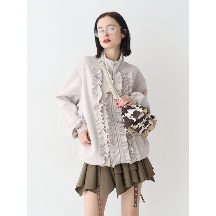 フリルトラックジャケット【セットアップ対応】 | jouetie | 詳細画像10 